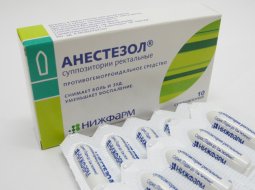 От чего назначают свечи анестезол: инструкция по применению